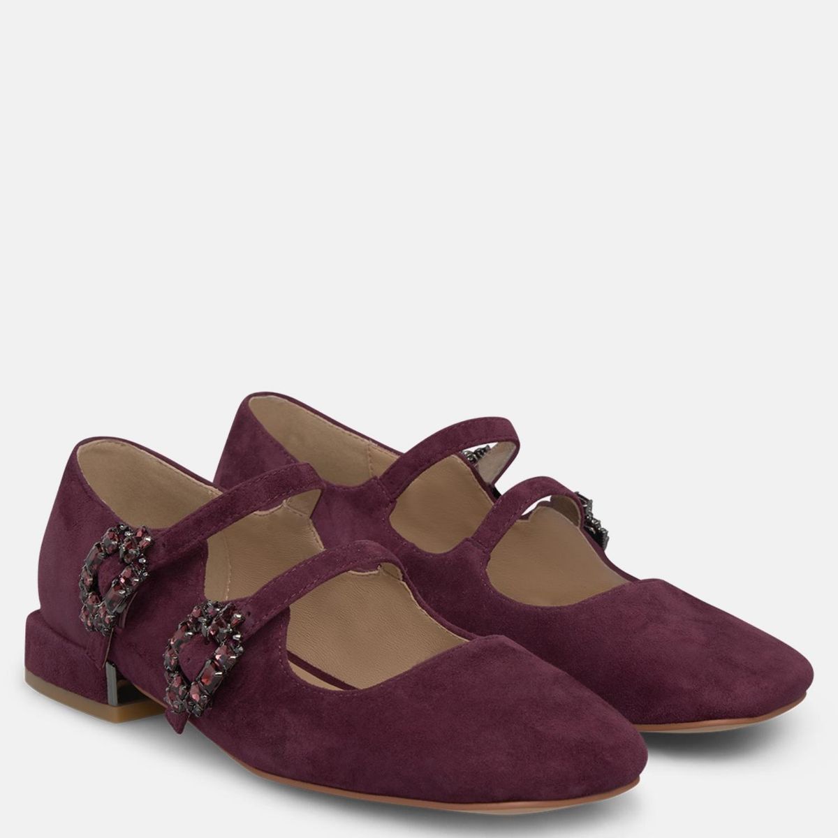 ALMA EN PENA - Ballerina Mujer Cuero Rojo Alma En Pena