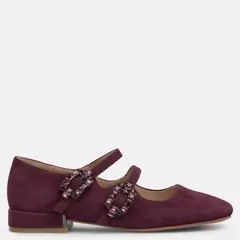 ALMA EN PENA - Ballerina Mujer Cuero Rojo