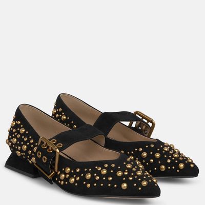 Imagen 2 del producto Ballerina Mujer Cuero Negro