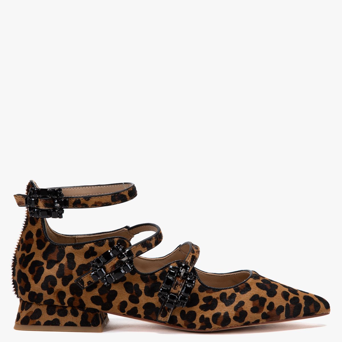 ALMA EN PENA - Ballerina Mujer Cuero Animal Print Alma En Pena