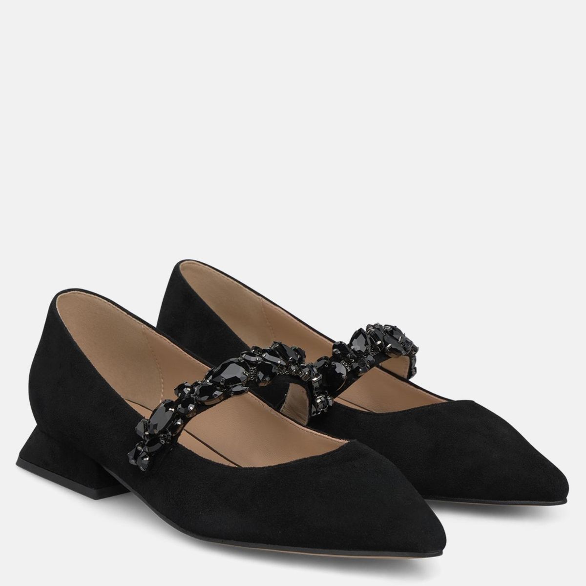 ALMA EN PENA - Ballerina Mujer Cuero Negro Alma En Pena