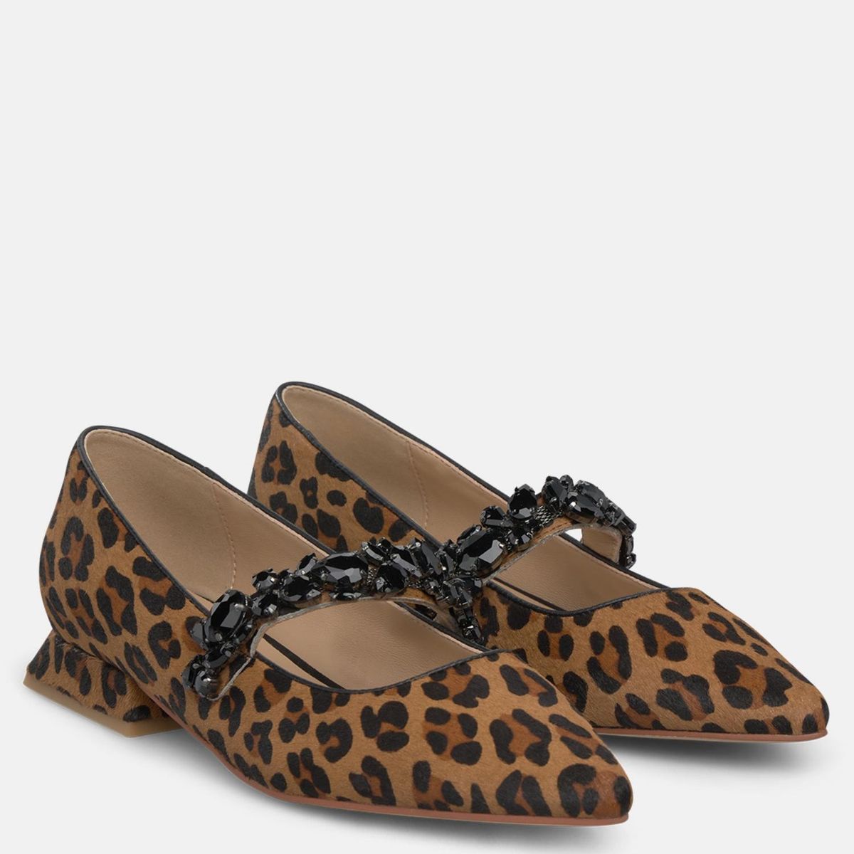 ALMA EN PENA - Ballerina Mujer Cuero Animal Print Alma En Pena