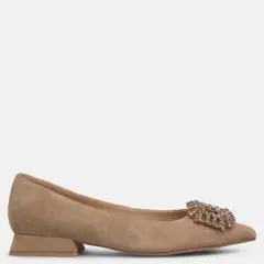 ALMA EN PENA - Ballerina Mujer Cuero Cafe