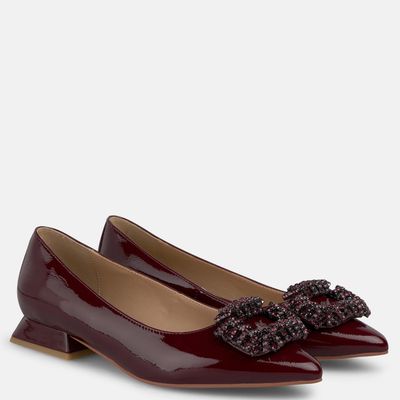 Imagen 2 del producto Ballerina Mujer Cuero Rojo