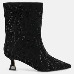 ALMA EN PENA - Botin Mujer Cuero Negro