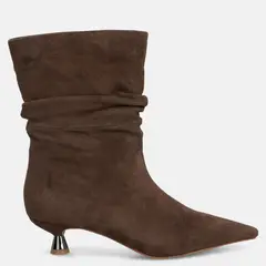 ALMA EN PENA - Botin Mujer Cuero Cafe