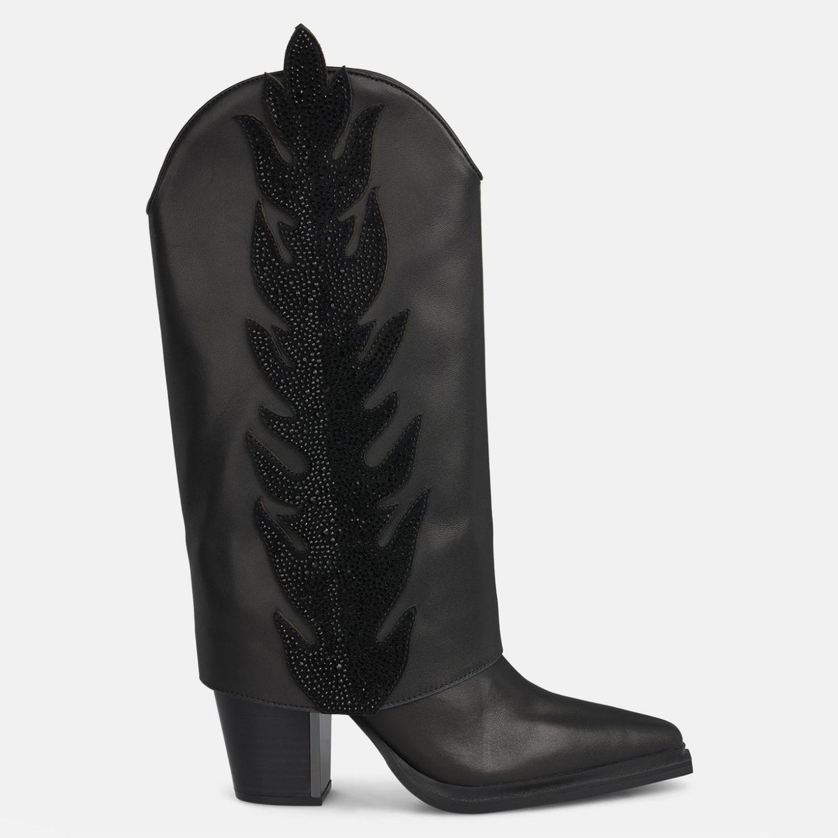 ALMA EN PENA - Bota Mujer Cuero Negro Alma En Pena