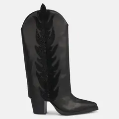 ALMA EN PENA - Bota Mujer Cuero Negro