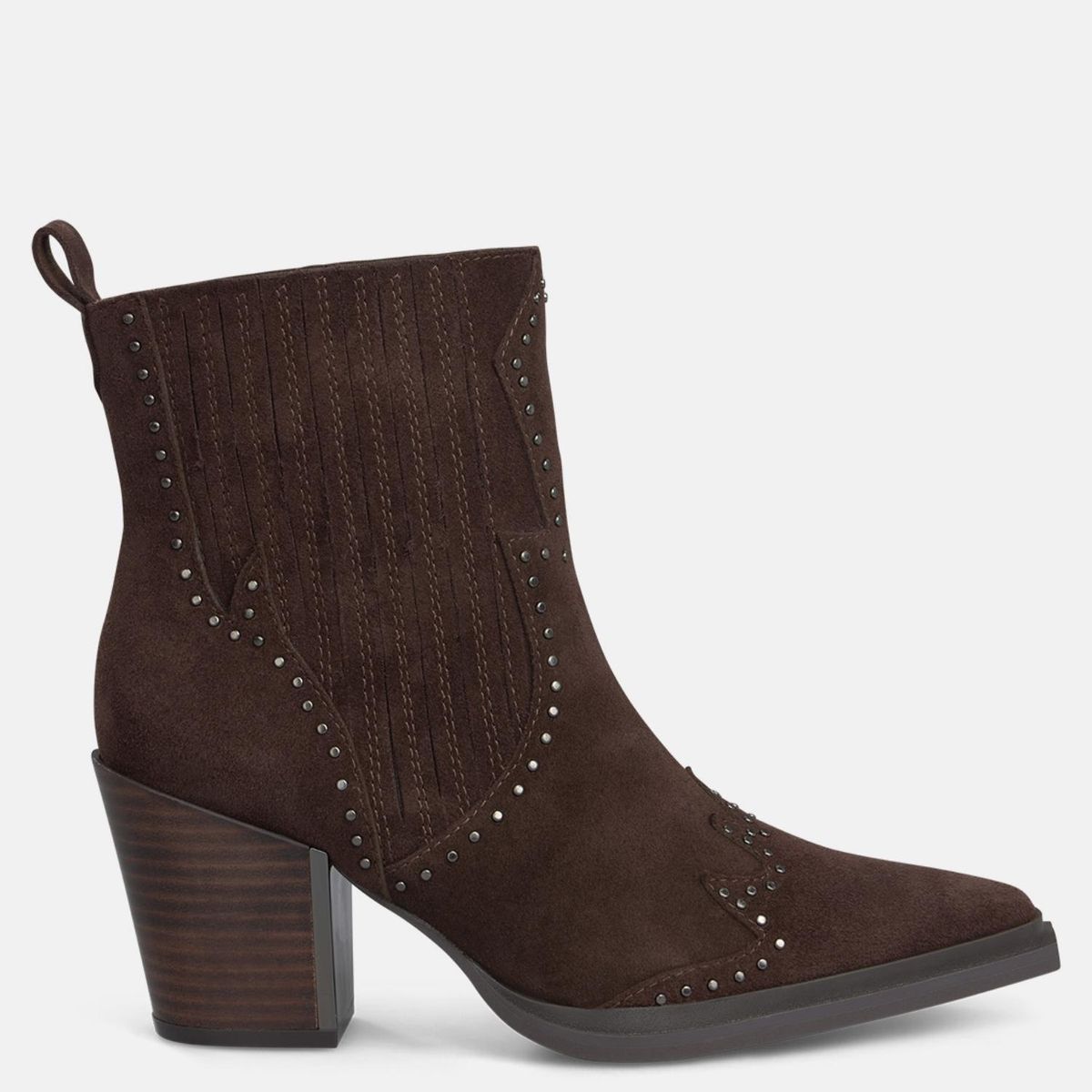 ALMA EN PENA - Botin Mujer Cuero Cafe Alma En Pena