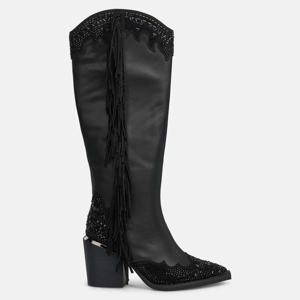 ALMA EN PENA - Bota Mujer Cuero Negro Alma En Pena