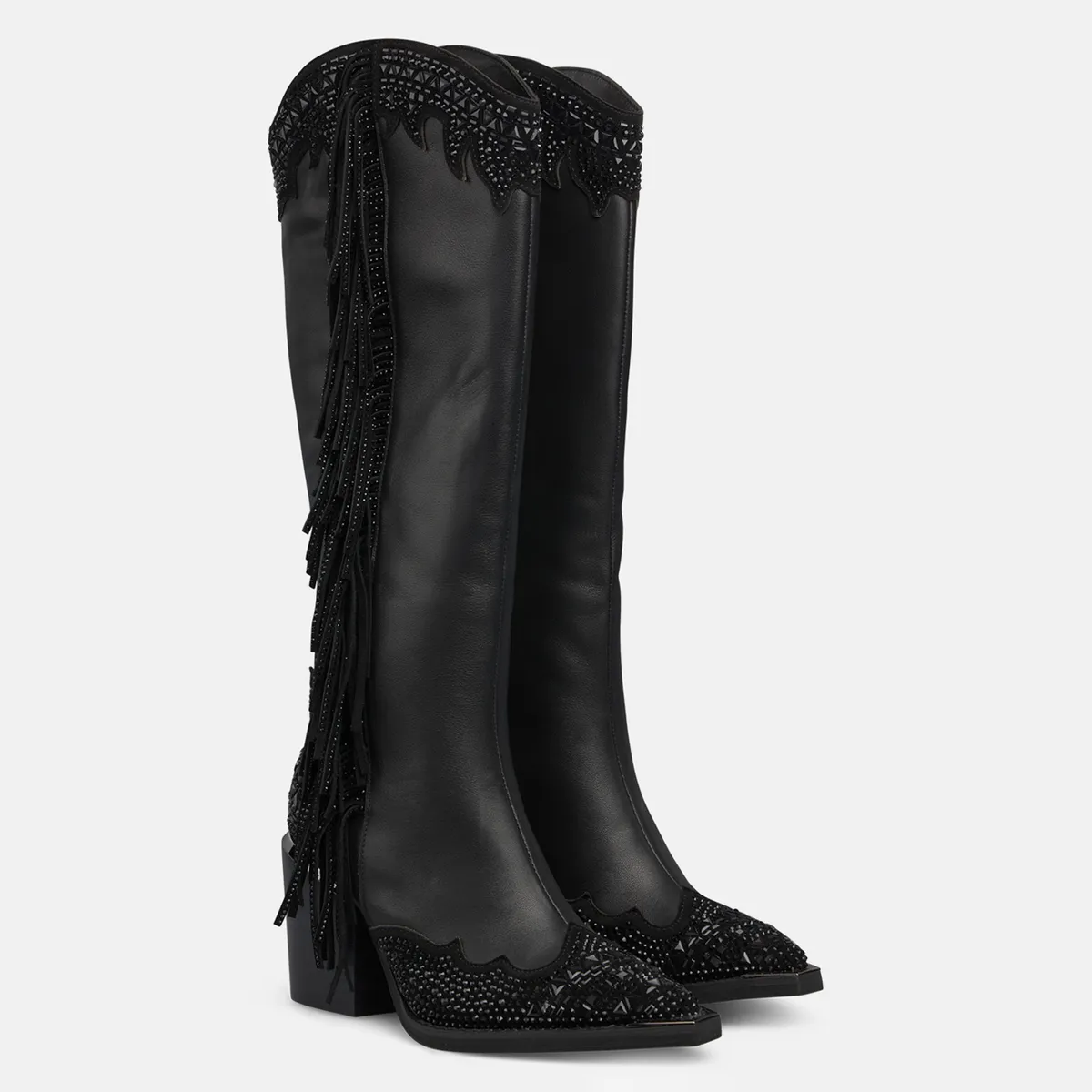 ALMA EN PENA - Bota Mujer Cuero Negro Alma En Pena