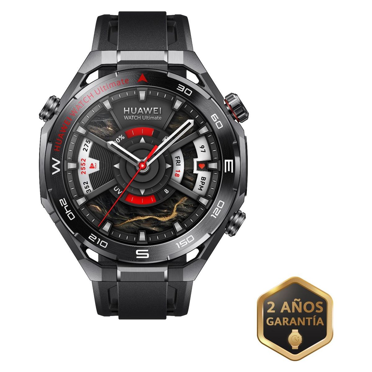 HUAWEI - Smartwatch Huawei Watch Ultimate 2 Negro