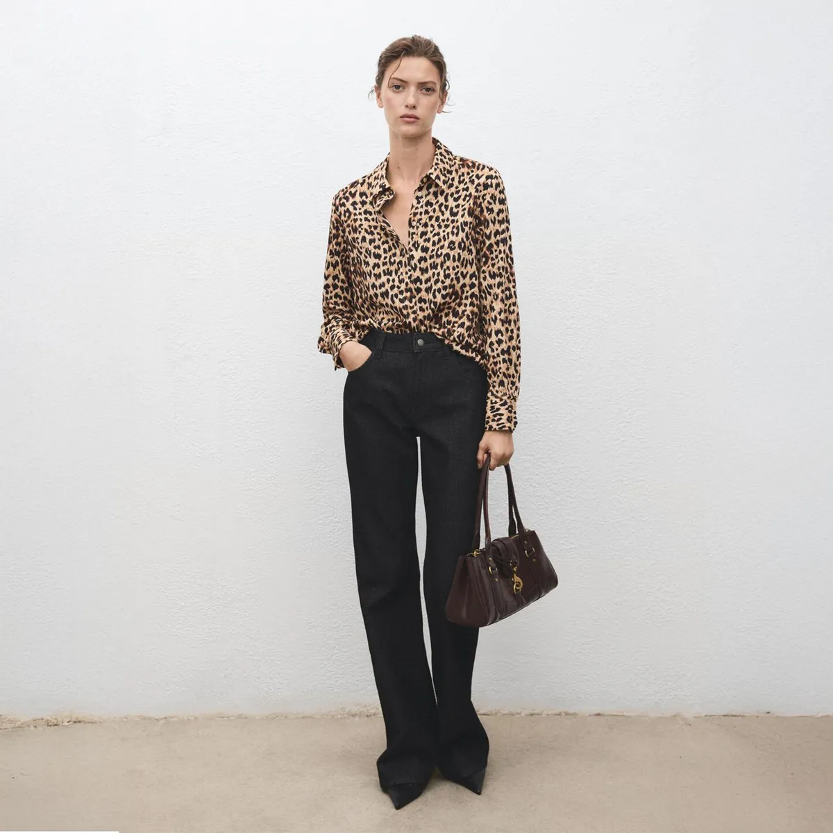 MANGO - Blusa Mujer Mango