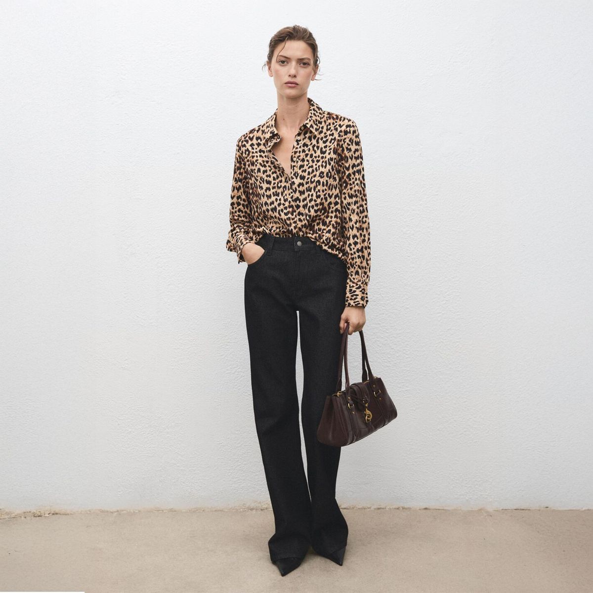 MANGO - Blusa Mujer Mango