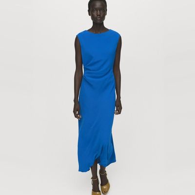 Imagen 1 del producto Vestido Midi Fruncido Mujer