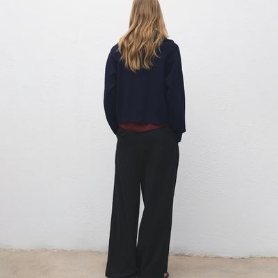 Imagen 2 del producto Sweater Punto Cuello Cremallera Mujer