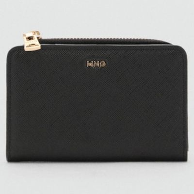 Imagen 1 del producto Billetera Efecto Safiano Solapa Mujer