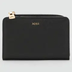 MANGO - Billetera Efecto Safiano Solapa Mujer