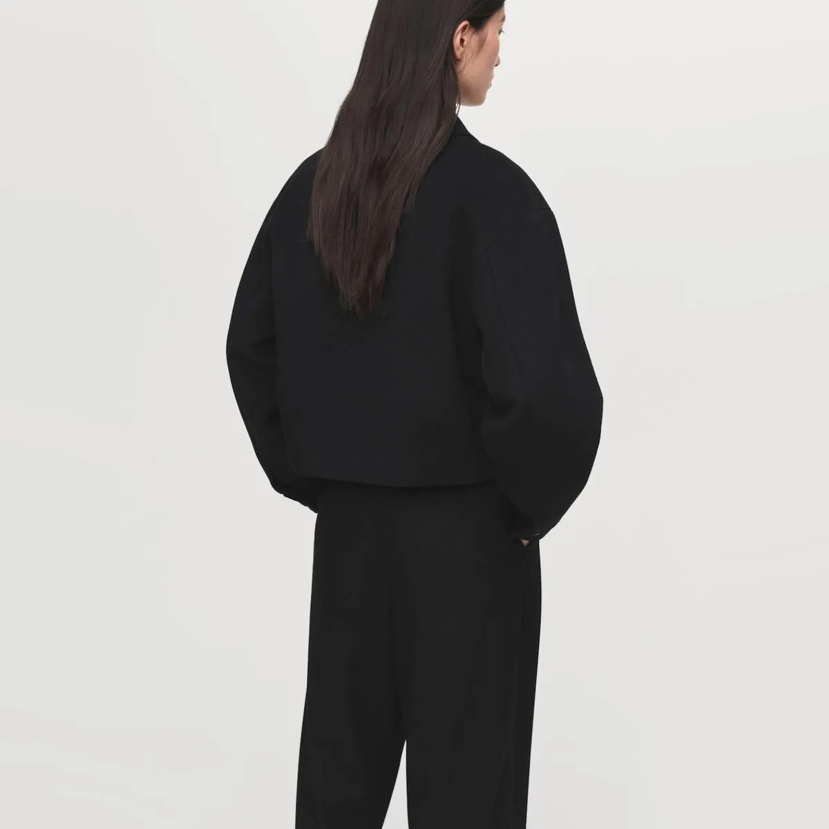 MANGO - Chaqueta Bomber Lana Mujer Mango