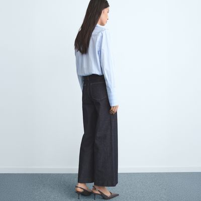 Imagen 2 del producto Jeans Culotte Tiro Alto Mujer