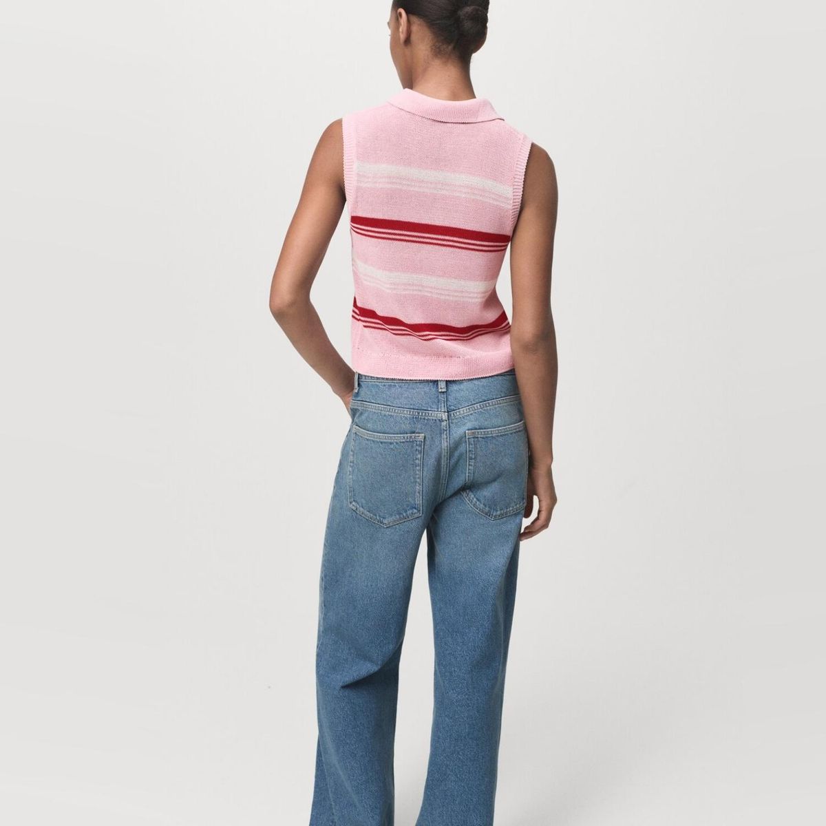 MANGO - Polera Mujer Mango