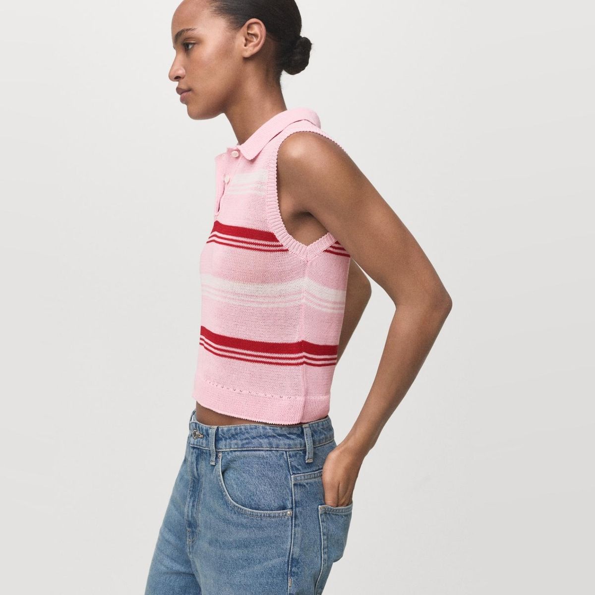 MANGO - Polera Mujer Mango