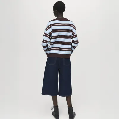 Imagen 2 del producto Sweater Rayas Oversize Mujer