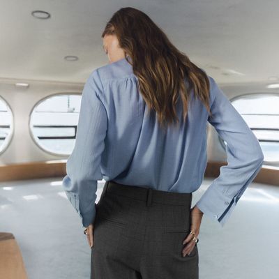 Imagen 2 del producto Blusa Textura Fular Mujer