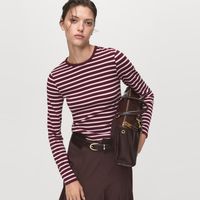 Polera Rayas Manga Larga Mujer