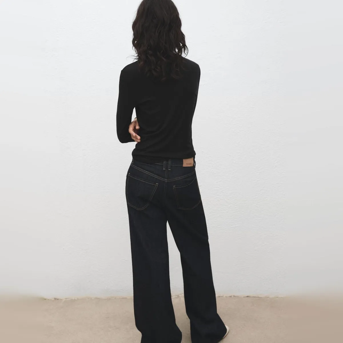 MANGO - Polera Manga Larga Mujer Mango