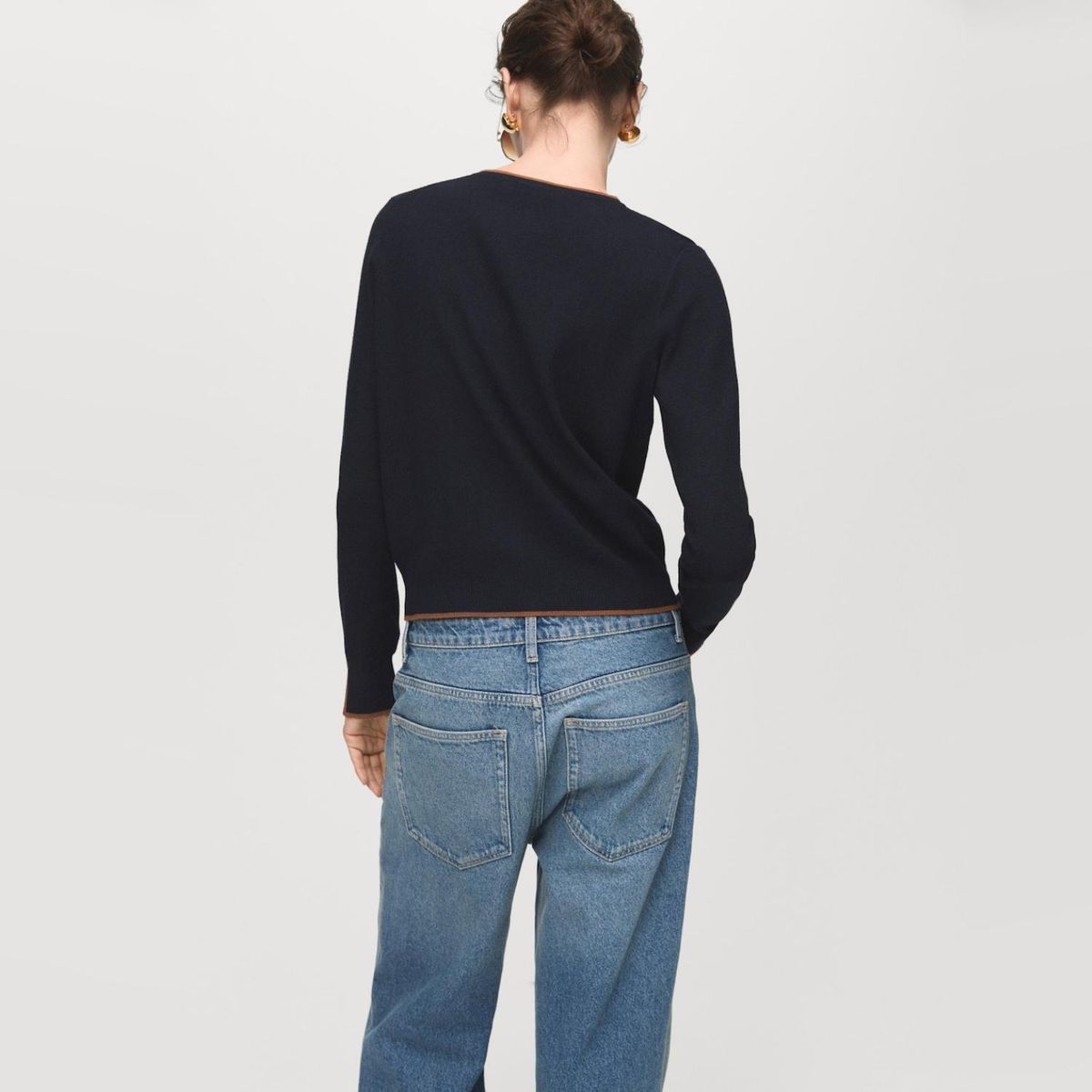 MANGO - Chaleco Abertura Puño Mujer Mango