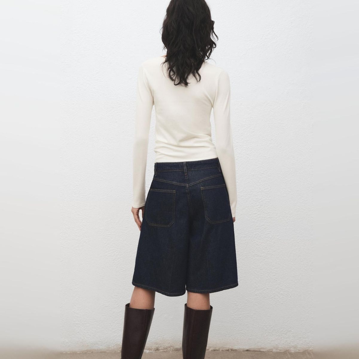 MANGO - Sweater Punto Fino Manga Larga Mujer Mango