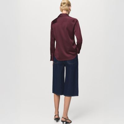 Imagen 2 del producto Blusa Fluida Satinada Mujer