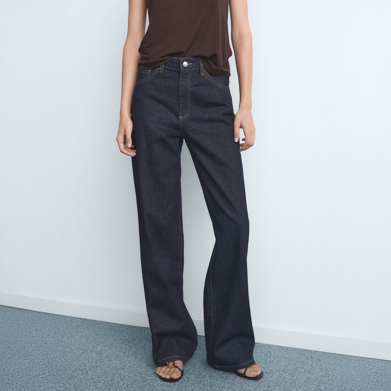 Jeans Danila Wide Leg Tiro Alto Mujer