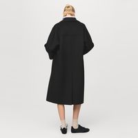 Abrigo Lana Handmade Oversize Mujer