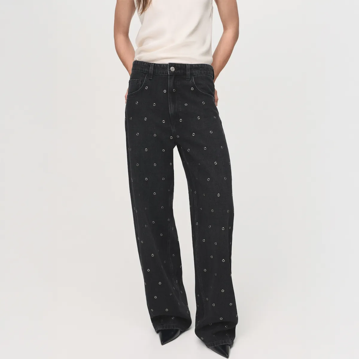 MANGO - Jeans Balloon Mujer Mango