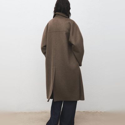 Imagen 2 del producto Abrigo Lana Handmade Oversize Mujer