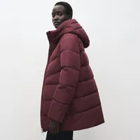 Parka Acolchado Capucha Mujer