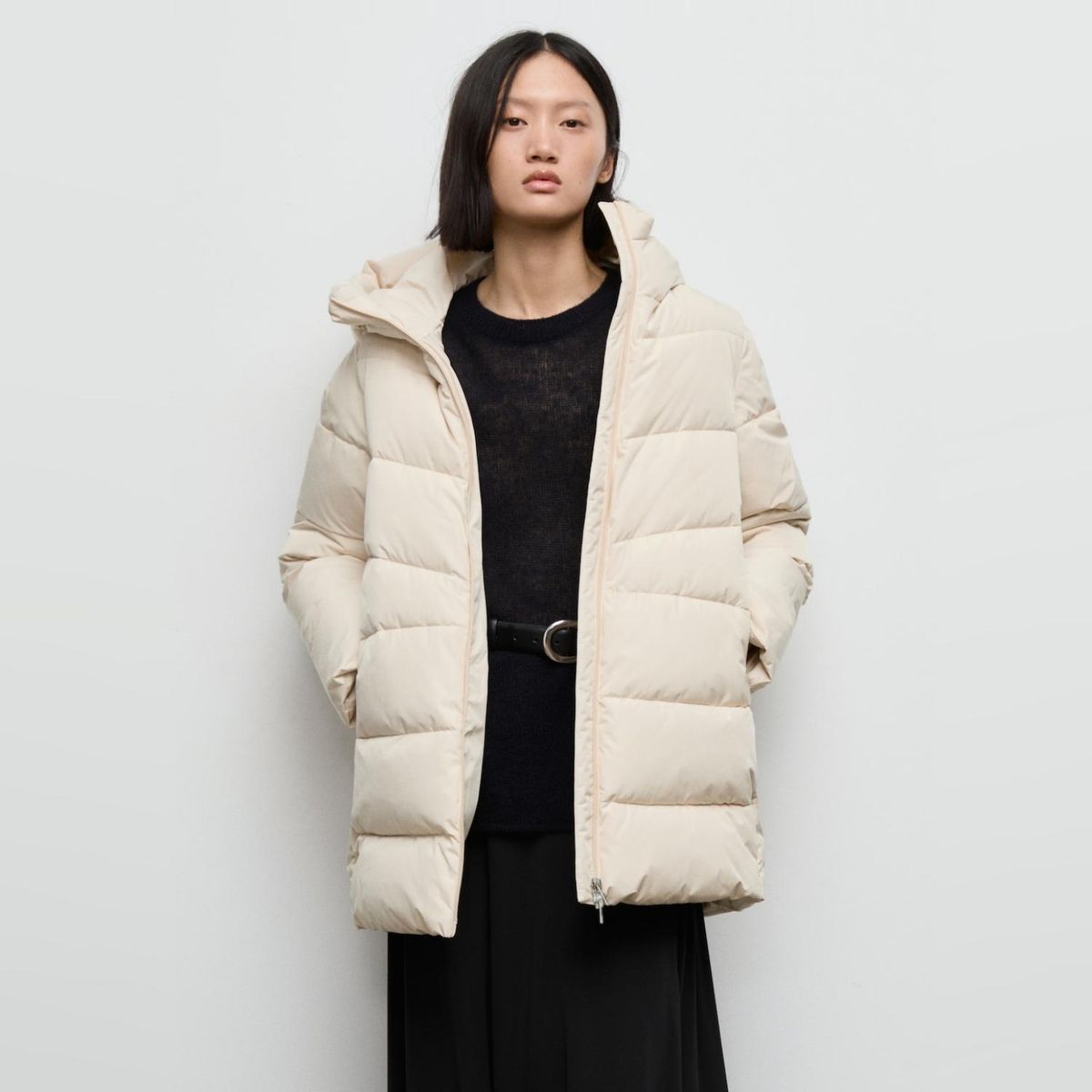 MANGO - Parka Acolchado Capucha Mujer Mango