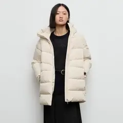 MANGO - Parka Acolchado Capucha Mujer