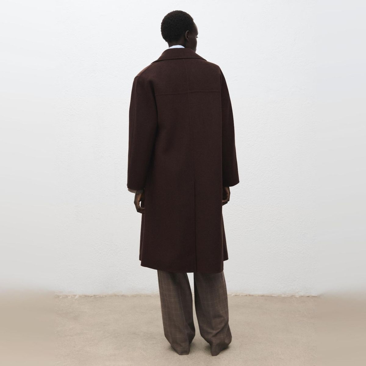 MANGO - Abrigo Lana Mujer Mango