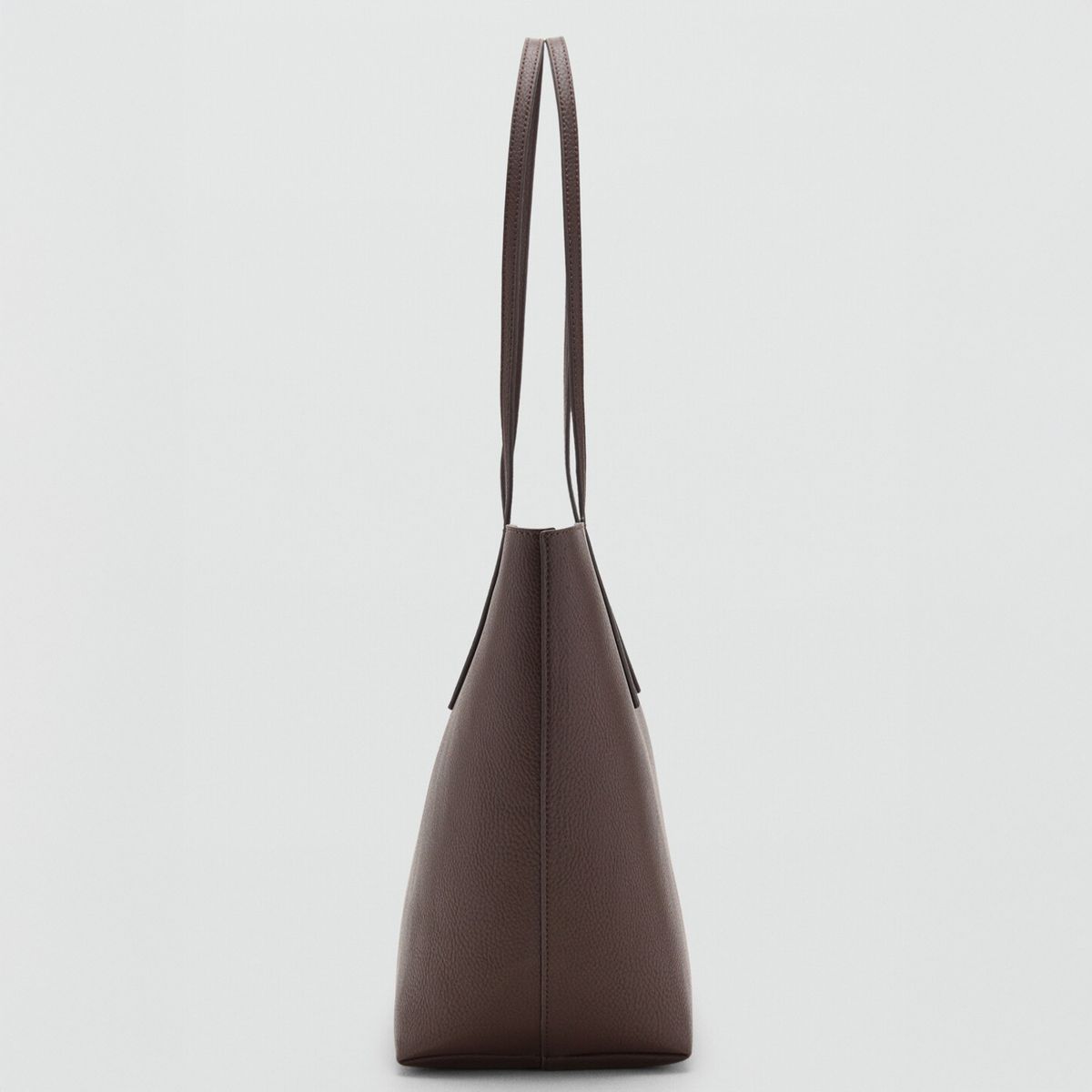 MANGO - Bolso Shopper Doble Asa Mujer Mango