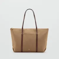 Bolso Shopper Doble Asa Mujer