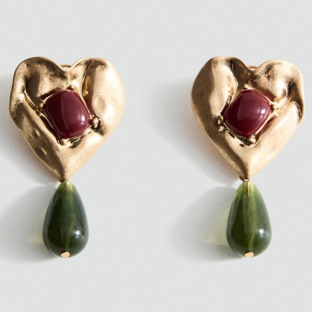 MANGO - Aros Resina Combinados Mujer Mango