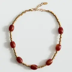 MANGO - Collar Cadena Abalorios Mujer