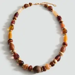 MANGO - Collar Bolas Combinado Mujer