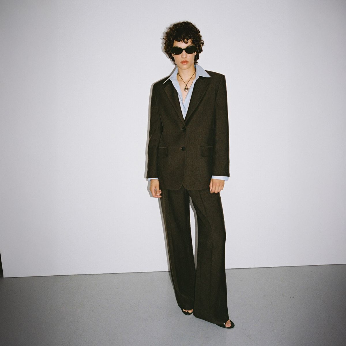 MANGO - Lentes de Sol Montura Ovalada Mujer Mango