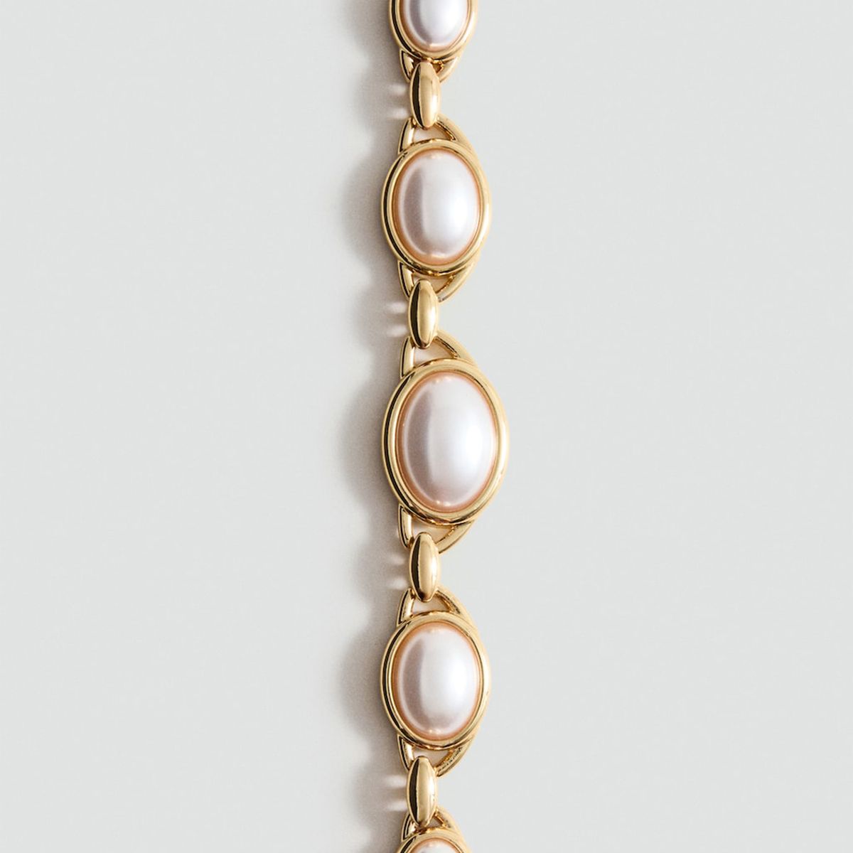 MANGO - Collar Combinado Perlas Mujer Mango