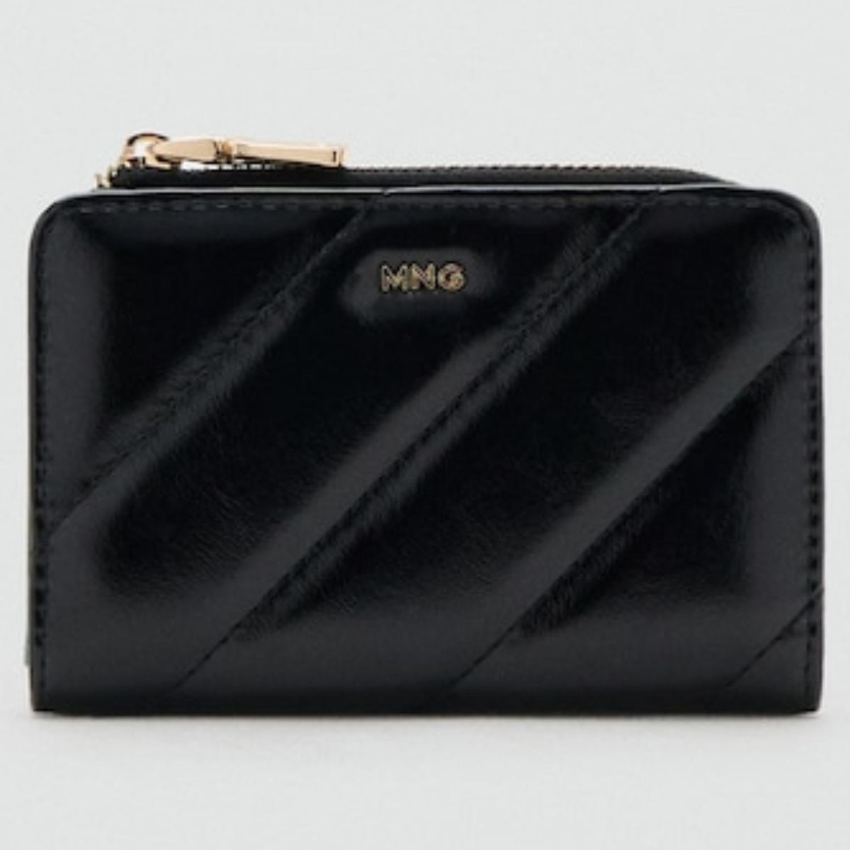 MANGO - Billetera Pequeña Acolchada Mujer Mango