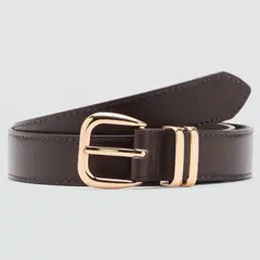 MANGO - Cinturón Hebilla Metálica Mujer